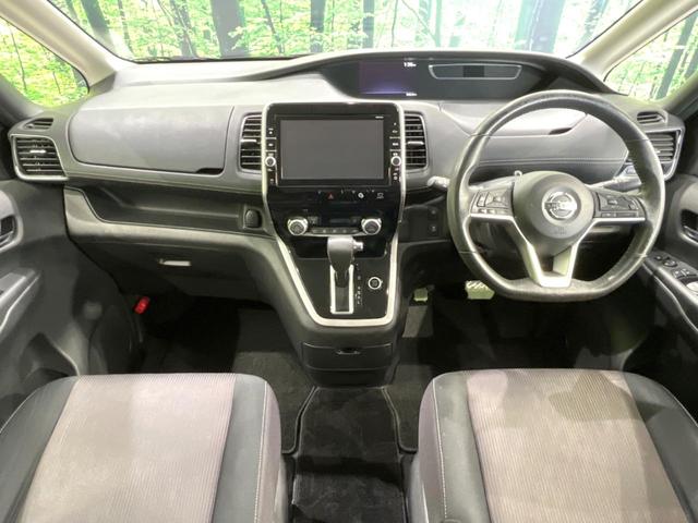セレナ ハイウェイスター 両側電動ドア 純正9型ナビ 全周囲カメラ 衝突被害軽減システム 禁煙車 ドラレコ コーナーセンサー スマートキー LEDヘッド ビルトインETC クルコン オートライト オートエアコン(2枚目)
