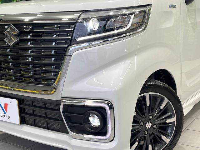 スペーシアカスタム ハイブリッドXS 4WD 両側電動ドア バックカメラ 衝突被害軽減システム レーダークルーズ 禁煙車 ハーフレザーシート コーナーセンサー スマートキー LEDヘッド オートハイビーム 車線逸脱警報 オートライト(12枚目)