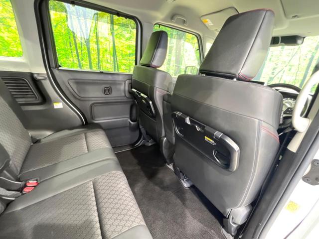 スペーシアカスタム ハイブリッドXS 4WD 両側電動ドア バックカメラ 衝突被害軽減システム レーダークルーズ 禁煙車 ハーフレザーシート コーナーセンサー スマートキー LEDヘッド オートハイビーム 車線逸脱警報 オートライト(38枚目)