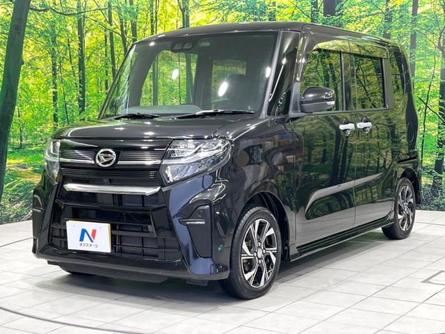 タント カスタムX 両側電動ドア 純正SDナビ バックカメラ スマートアシスト 禁煙車 ハーフレザーシート ドラレコ コーナーセンサー スマートキー LEDヘッド ビルトインETC オートライト オートエアコン(64枚目)