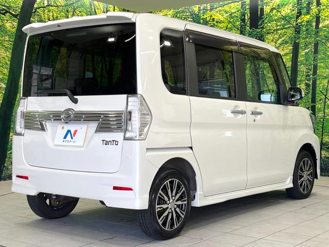 タント カスタムX トップエディションSAIII 4WD 電動スライドドア SDナビ バックカメラ 衝突被害軽減システム 禁煙車 ハーフレザーシート シートヒーター ドラレコ スマートキー LEDヘッド オートハイビーム 車線逸脱警報 オートライト(17枚目)