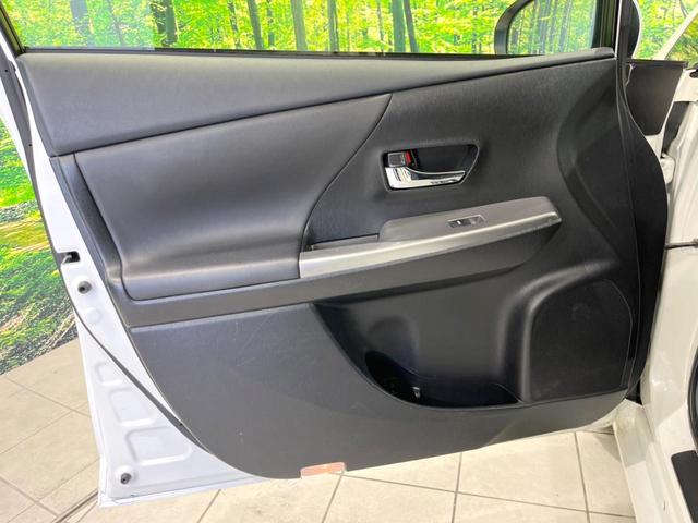 プリウスアルファ G 純正8型ナビ バックカメラ 衝突被害軽減システム レーダークルーズ 禁煙車 ハーフレザーシート パワーシート ドラレコ スマートキー LEDヘッド ビルトインETC オートハイビーム 車線逸脱警報(70枚目)