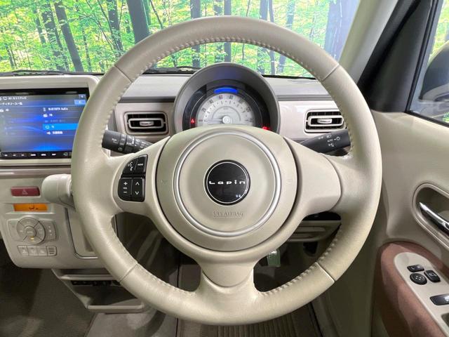 アルトラパン X 4WD 純正SDナビ 全周囲カメラ 衝突被害軽減システム 禁煙車 コーナーセンサー スマートキー LEDヘッド 車線逸脱警報 オートライト オートエアコン 純正14インチアルミ(11枚目)