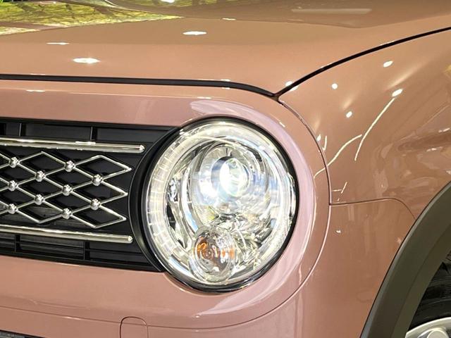 アルトラパン X 4WD 純正SDナビ 全周囲カメラ 衝突被害軽減システム 禁煙車 コーナーセンサー スマートキー LEDヘッド 車線逸脱警報 オートライト オートエアコン 純正14インチアルミ(12枚目)