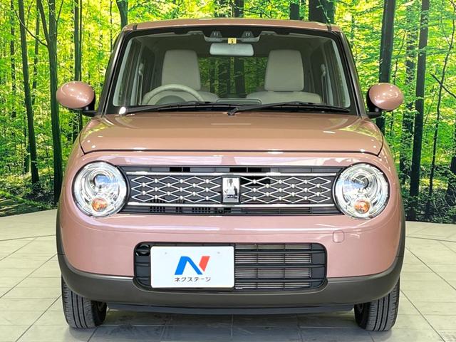 アルトラパン X 4WD 純正SDナビ 全周囲カメラ 衝突被害軽減システム 禁煙車 コーナーセンサー スマートキー LEDヘッド 車線逸脱警報 オートライト オートエアコン 純正14インチアルミ(14枚目)