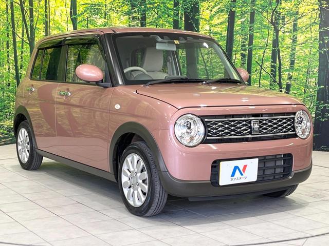 アルトラパン X 4WD 純正SDナビ 全周囲カメラ 衝突被害軽減システム 禁煙車 コーナーセンサー スマートキー LEDヘッド 車線逸脱警報 オートライト オートエアコン 純正14インチアルミ(16枚目)