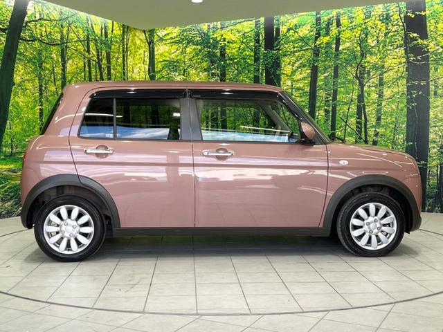 アルトラパン X 4WD 純正SDナビ 全周囲カメラ 衝突被害軽減システム 禁煙車 コーナーセンサー スマートキー LEDヘッド 車線逸脱警報 オートライト オートエアコン 純正14インチアルミ(29枚目)