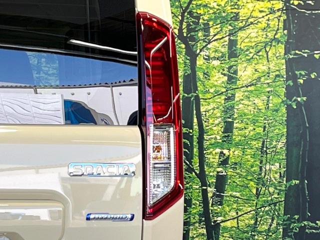 スペーシア ハイブリッドG 届出済未使用車 衝突被害軽減システム コーナーセンサー スマートキー LEDヘッド オートハイビーム 車線逸脱警報 オートライト オートエアコン 盗難防止装置 プライバシーガラス(32枚目)