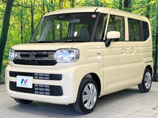 スペーシア ハイブリッドG 届出済未使用車 衝突被害軽減システム コーナーセンサー スマートキー LEDヘッド オートハイビーム 車線逸脱警報 オートライト オートエアコン 盗難防止装置 プライバシーガラス(47枚目)