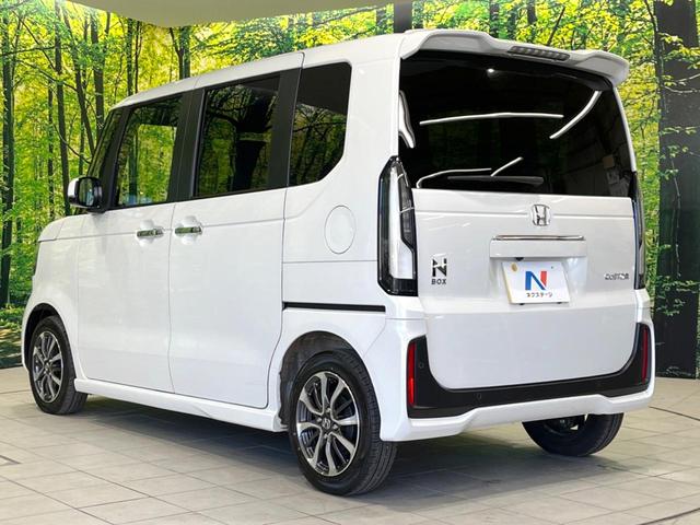 Ｎ－ＢＯＸカスタム ベースグレード　純正９型ナビ　電動スライドドア　バックカメラ　ホンダセンシング　レーダークルーズ　禁煙車　コーナーセンサー　ＬＥＤヘッド　オートハイビーム　車線逸脱警報　オートライト　オートエアコン（26枚目）