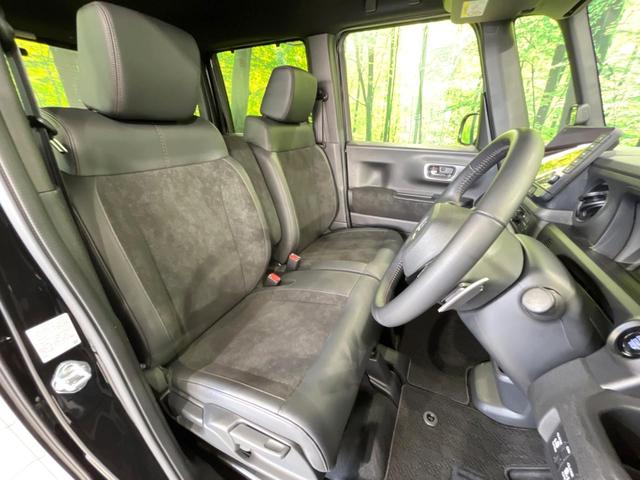 N-BOXカスタム ターボ 4WD ターボ 両側電動ドア 純正9型ナビ 全周囲カメラ 衝突被害軽減システム レーダークルーズ 禁煙車 ハーフレザーシート ドラレコ コーナーセンサー スマートキー LEDヘッド ビルトインETC(8枚目)