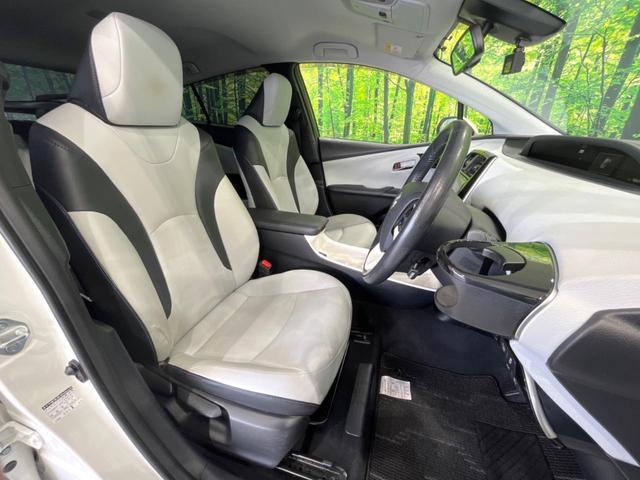 プリウス Aプレミアム ツーリングセレクション モデリスタフルエアロ 純正9型ナビ バックカメラ セーフティセンス レーダークルーズ 禁煙車 レザーシート ドラレコ コーナーセンサー LEDヘッド ナビ連動ETC オートハイビーム(8枚目)