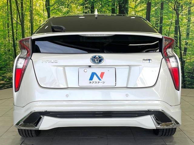 プリウス Aプレミアム ツーリングセレクション モデリスタフルエアロ 純正9型ナビ バックカメラ セーフティセンス レーダークルーズ 禁煙車 レザーシート ドラレコ コーナーセンサー LEDヘッド ナビ連動ETC オートハイビーム(15枚目)