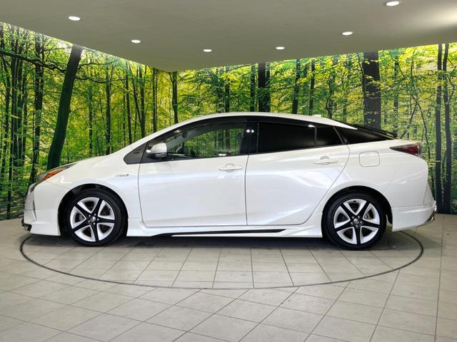 プリウス Aプレミアム ツーリングセレクション モデリスタフルエアロ 純正9型ナビ バックカメラ セーフティセンス レーダークルーズ 禁煙車 レザーシート ドラレコ コーナーセンサー LEDヘッド ナビ連動ETC オートハイビーム(25枚目)