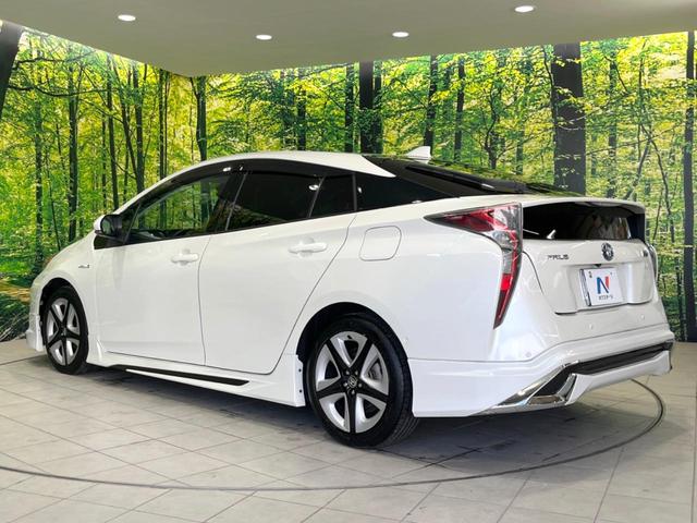 プリウス Aプレミアム ツーリングセレクション モデリスタフルエアロ 純正9型ナビ バックカメラ セーフティセンス レーダークルーズ 禁煙車 レザーシート ドラレコ コーナーセンサー LEDヘッド ナビ連動ETC オートハイビーム(26枚目)