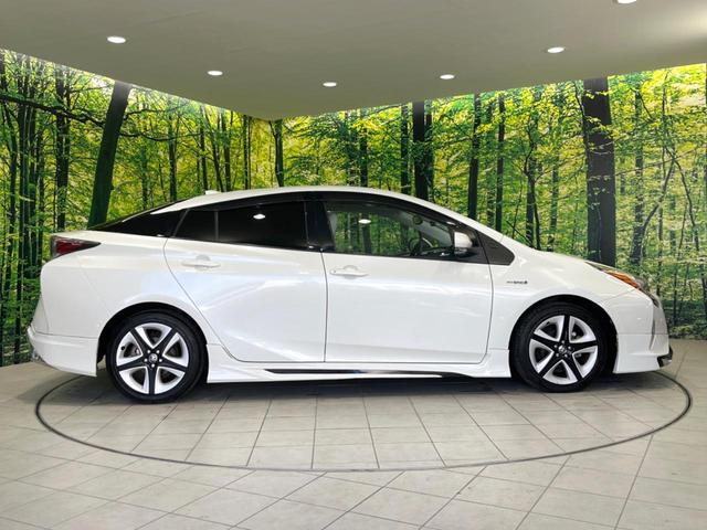 プリウス Aプレミアム ツーリングセレクション モデリスタフルエアロ 純正9型ナビ バックカメラ セーフティセンス レーダークルーズ 禁煙車 レザーシート ドラレコ コーナーセンサー LEDヘッド ナビ連動ETC オートハイビーム(29枚目)