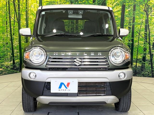 ハスラー Jターボ 4WD SDナビ 衝突被害軽減システム 禁煙車 スマートキー HIDヘッド クルコン 車線逸脱警報 オートライト オートエアコン 純正15インチアルミ Bluetooth CD DVD再生 フルセグ(14枚目)