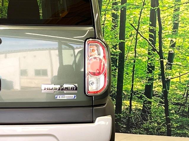 ハスラー Jターボ 4WD SDナビ 衝突被害軽減システム 禁煙車 スマートキー HIDヘッド クルコン 車線逸脱警報 オートライト オートエアコン 純正15インチアルミ Bluetooth CD DVD再生 フルセグ(33枚目)