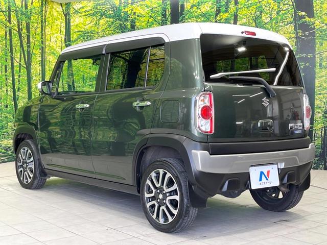 ハスラー Jターボ 4WD SDナビ 衝突被害軽減システム 禁煙車 スマートキー HIDヘッド クルコン 車線逸脱警報 オートライト オートエアコン 純正15インチアルミ Bluetooth CD DVD再生 フルセグ(62枚目)
