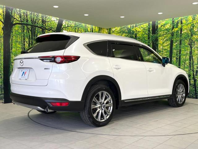 CX-8 XD Lパッケージ 4WD マツダコネクト 全周囲カメラ 後席モニター 衝突被害軽減システム レーダークルーズ 禁煙車 電動リアゲート ドラレコ コーナーセンサー LEDヘッド ビルトインETC 車線逸脱警報(17枚目)