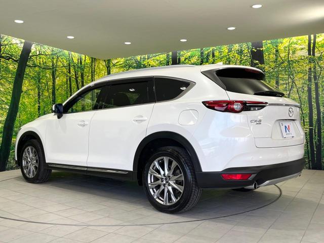 CX-8 XD Lパッケージ 4WD マツダコネクト 全周囲カメラ 後席モニター 衝突被害軽減システム レーダークルーズ 禁煙車 電動リアゲート ドラレコ コーナーセンサー LEDヘッド ビルトインETC 車線逸脱警報(26枚目)