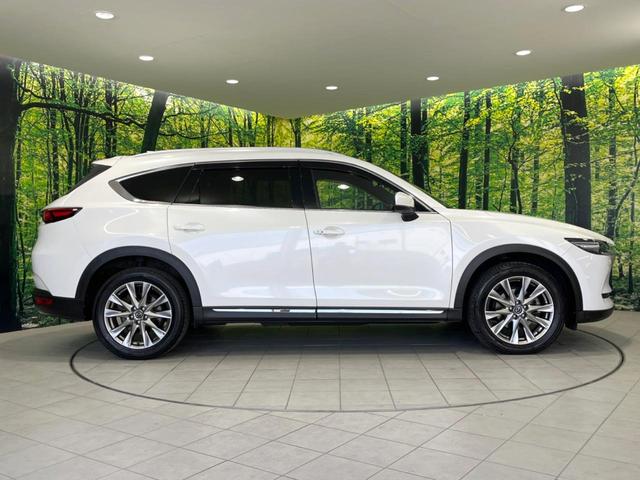 CX-8 XD Lパッケージ 4WD マツダコネクト 全周囲カメラ 後席モニター 衝突被害軽減システム レーダークルーズ 禁煙車 電動リアゲート ドラレコ コーナーセンサー LEDヘッド ビルトインETC 車線逸脱警報(29枚目)
