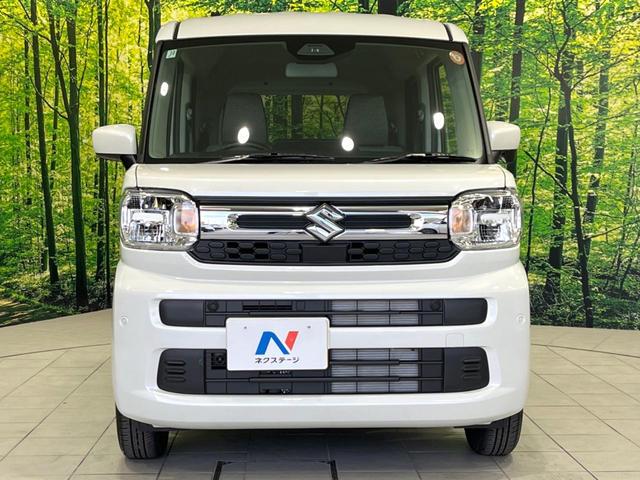 スペーシア ハイブリッドG 届出済未使用車 衝突被害軽減システム コーナーセンサー スマートキー LEDヘッド オートハイビーム 車線逸脱警報 オートライト オートエアコン 盗難防止装置 プライバシーガラス(14枚目)