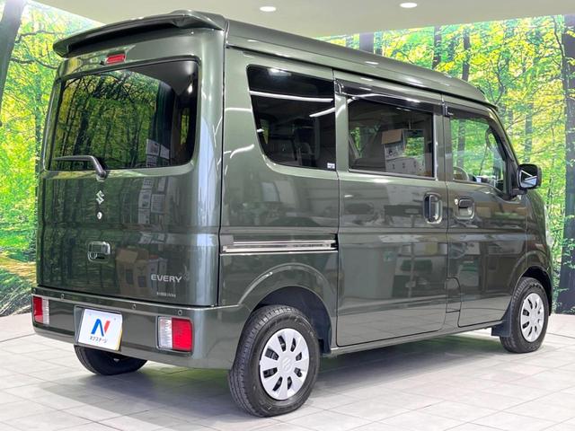 エブリイ ジョイン 4WD MT車 禁煙車 純正SDナビ 衝突被害軽減システム 車線逸脱警報 コーナーセンサー ETC LEDヘッド オートライト Bluetooth DVD/CD再生 フルセグ 電動格納ミラー(17枚目)