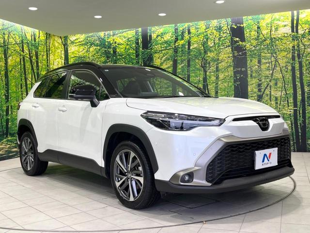 カローラクロス ハイブリッド　Ｚ　全周囲カメラ　衝突被害軽減システム　レーダークルーズ　禁煙車　電動リアゲート　パワーシート　コーナーセンサー　スマートキー　ＬＥＤヘッド　ＥＴＣ２．０　純正１８インチアルミ　オートハイビーム（16枚目）