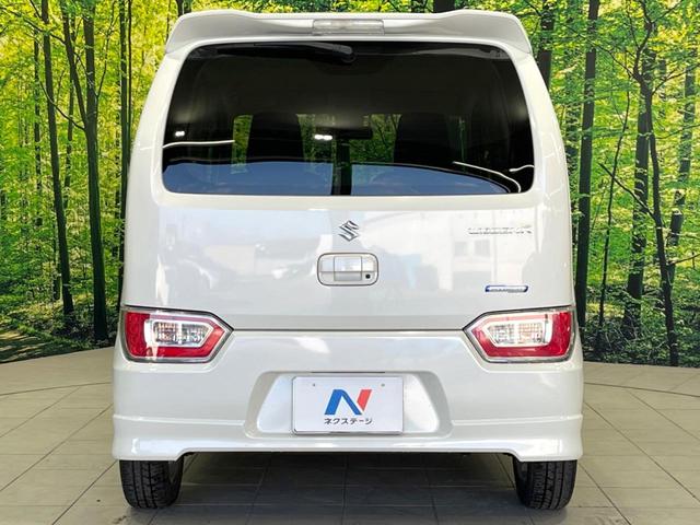 ワゴンR ハイブリッドFZ 衝突軽減システム 車線逸脱 禁煙車 スマートキー LEDヘッド オートライト オートエアコン CD再生 ステアリングスイッチ アイドリングストップ 電動格納ドアミラー(15枚目)