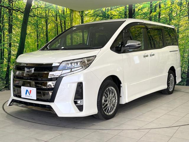 ノア ハイブリッドＳｉ　ダブルバイビーＩＩＩ　両側電動ドア　純正１０型ナビ　後席モニター　バックカメラ　衝突被害軽減システム　禁煙車　ハーフレザーシート　ドラレコ　コーナーセンサー　ＬＥＤヘッド　ビルトインＥＴＣ　クルコン　純正１６インチアルミ（24枚目）