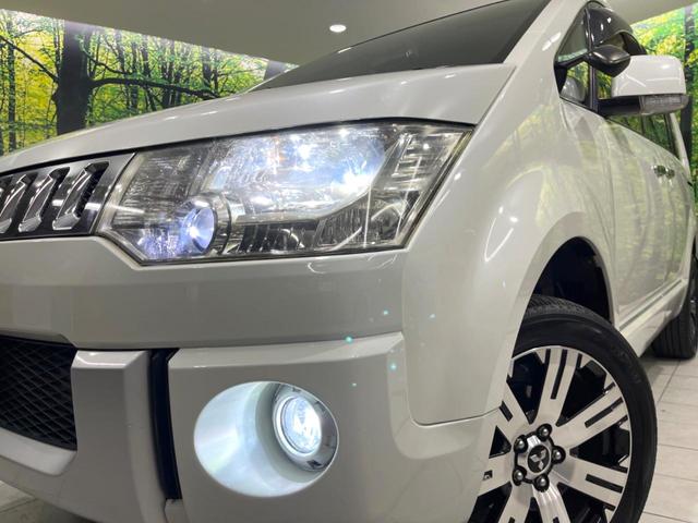 デリカD:5 D パワーパッケージ 4WD ディーゼル(軽油) 両側電動ドア SDナビ バックカメラ 禁煙車 ドラレコ スマートキー HIDヘッド ビルトインETC クルコン 純正18インチアルミ オートライト オートエアコン(13枚目)