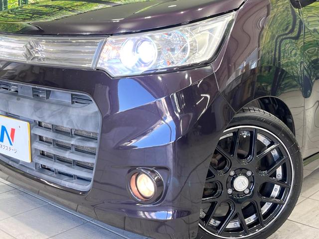 ワゴンRスティングレー T ターボ SDナビ 禁煙車 ドラレコ スマートキー HIDヘッド ETC オートライト オートエアコン CD DVD再生 地デジ パドルシフト 盗難防止装置 プライバシーガラス(12枚目)