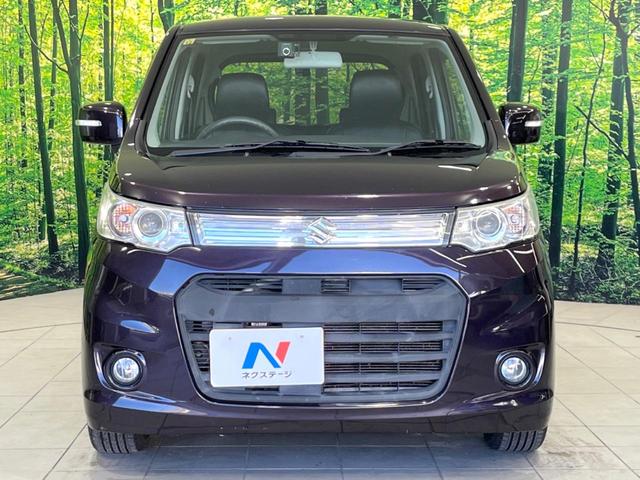 ワゴンRスティングレー T ターボ SDナビ 禁煙車 ドラレコ スマートキー HIDヘッド ETC オートライト オートエアコン CD DVD再生 地デジ パドルシフト 盗難防止装置 プライバシーガラス(14枚目)