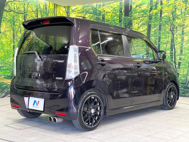 ワゴンRスティングレー T ターボ SDナビ 禁煙車 ドラレコ スマートキー HIDヘッド ETC オートライト オートエアコン CD DVD再生 地デジ パドルシフト 盗難防止装置 プライバシーガラス(17枚目)