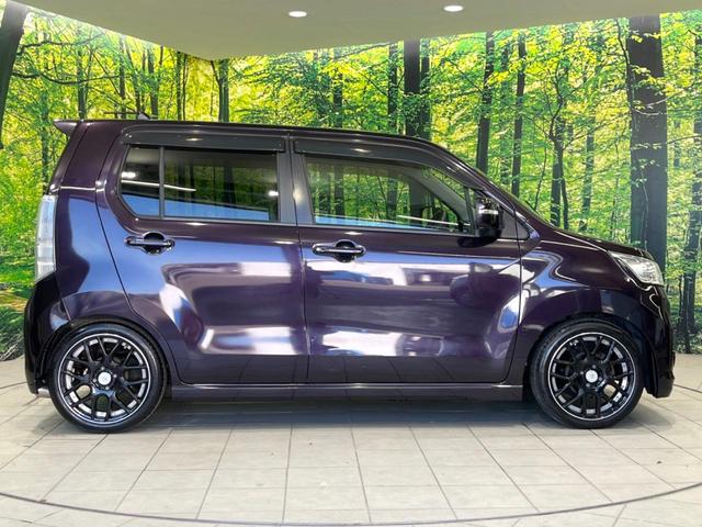 ワゴンRスティングレー T ターボ SDナビ 禁煙車 ドラレコ スマートキー HIDヘッド ETC オートライト オートエアコン CD DVD再生 地デジ パドルシフト 盗難防止装置 プライバシーガラス(29枚目)