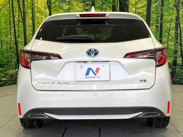 カローラツーリング ハイブリッド　ダブルバイビー　バックカメラ　１００Ｖ電源　衝突被害軽減システム　レーダークルーズ　禁煙車　ハーフレザーシート　ドラレコ　コーナーセンサー　スマートキー　ＬＥＤヘッド　ＥＴＣ２．０　純正１７インチアルミ（15枚目）