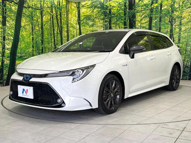 カローラツーリング ハイブリッド　ダブルバイビー　バックカメラ　１００Ｖ電源　衝突被害軽減システム　レーダークルーズ　禁煙車　ハーフレザーシート　ドラレコ　コーナーセンサー　スマートキー　ＬＥＤヘッド　ＥＴＣ２．０　純正１７インチアルミ（24枚目）