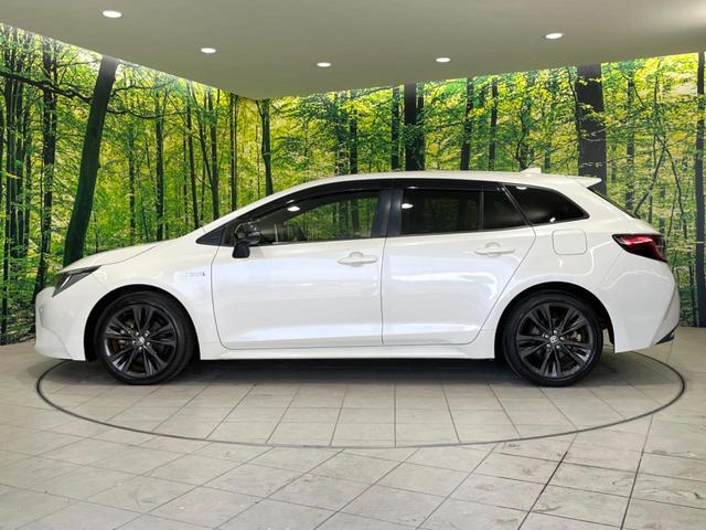 カローラツーリング ハイブリッド　ダブルバイビー　バックカメラ　１００Ｖ電源　衝突被害軽減システム　レーダークルーズ　禁煙車　ハーフレザーシート　ドラレコ　コーナーセンサー　スマートキー　ＬＥＤヘッド　ＥＴＣ２．０　純正１７インチアルミ（25枚目）