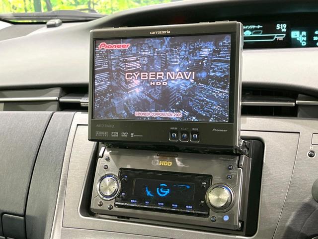 プリウス S HDDナビ バックカメラ 禁煙車 スマートキー HIDヘッド ビルトインETC オートライト オートエアコン CD DVD再生 15インチアルミ 盗難防止装置 プライバシーガラス(3枚目)