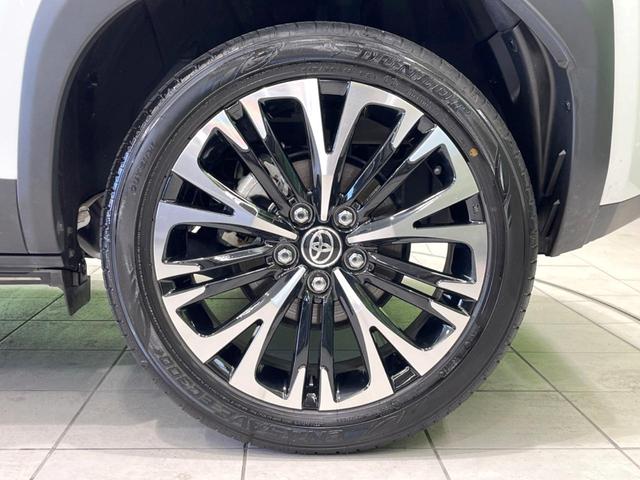 ヤリスクロス ハイブリッドZ バックカメラ 衝突被害軽減システム レーダークルーズ 禁煙車 ハーフレザーシート パワーシート ドラレコ コーナーセンサー スマートキー LEDヘッド ナビ連動ETC 純正18インチアルミ(61枚目)