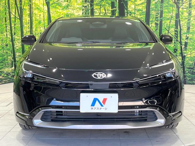 プリウス Z ガラスルーフ 全周囲カメラ 100V電源 12.3型ディスプレイオーディオ 衝突被害軽減システム レーダークルーズ 禁煙車 電動リアゲート ハーフレザーシート 前席シートエアコン パワーシート(14枚目)