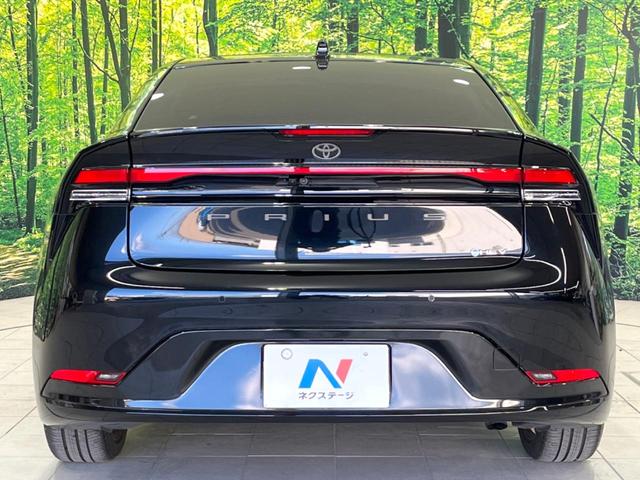 プリウス Z ガラスルーフ 全周囲カメラ 100V電源 12.3型ディスプレイオーディオ 衝突被害軽減システム レーダークルーズ 禁煙車 電動リアゲート ハーフレザーシート 前席シートエアコン パワーシート(15枚目)