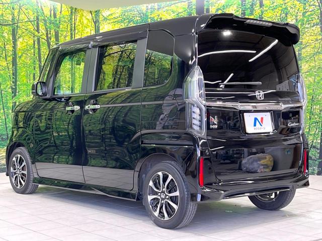 Ｎ－ＢＯＸカスタム Ｇ・Ｌホンダセンシング　電動スライドドア　ＳＤナビ　バックカメラ　衝突被害軽減システム　禁煙車　ドラレコ　スマートキー　ＬＥＤヘッド　ビルトインＥＴＣ　純正１４インチアルミ　オートハイビーム　車線逸脱警報　オートライト（27枚目）