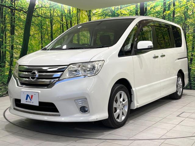 セレナ ハイウェイスター　ガラスルーフ　両側電動ドア　純正ＨＤＤナビ　バックカメラ　衝突被害軽減システム　禁煙車　スマートキー　ＨＩＤヘッド　ビルトインＥＴＣ　クルコン　純正１６インチアルミ　オートライト　オートエアコン（69枚目）