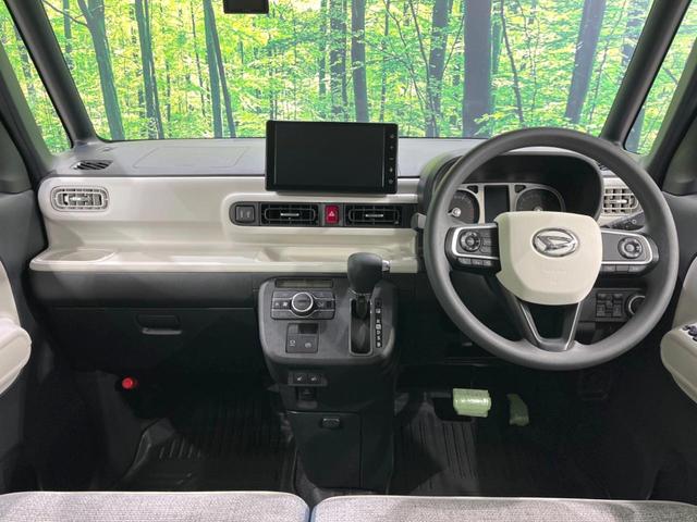 ムーヴキャンバス ストライプスＧターボ　４ＷＤ　両側電動ドア　ディスプレイオーディ　全周囲カメラ　衝突被害軽減システム　レーダークルーズ　禁煙車　ドラレコ　コーナーセンサー　ＬＥＤヘッド　ＥＴＣ　オートハイビーム　車線逸脱警報　オートライト（2枚目）