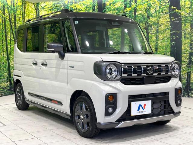 スペーシアギア ハイブリッドＸＺ　両側電動ドア　純正９型ナビ　全周囲カメラ　衝突被害軽減システム　レーダークルーズ　禁煙車　コーナーセンサー　ＬＥＤヘッド　純正１４インチアルミ　オートハイビーム　車線逸脱警報　オートライト（16枚目）