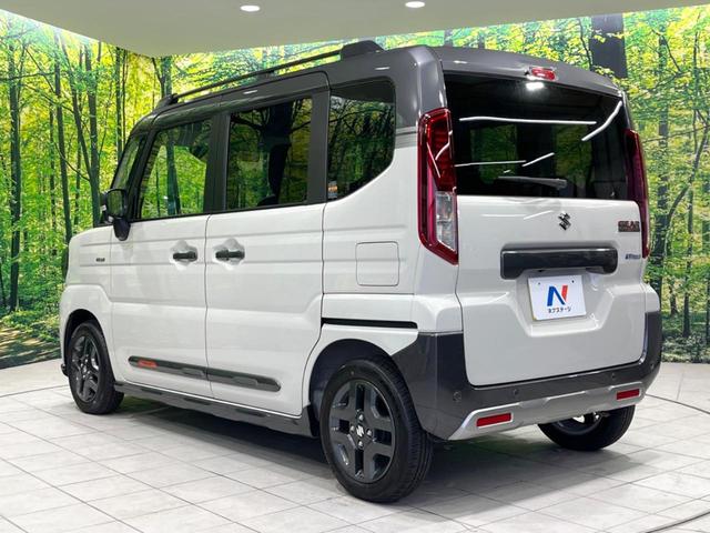 スペーシアギア ハイブリッドＸＺ　両側電動ドア　純正９型ナビ　全周囲カメラ　衝突被害軽減システム　レーダークルーズ　禁煙車　コーナーセンサー　ＬＥＤヘッド　純正１４インチアルミ　オートハイビーム　車線逸脱警報　オートライト（26枚目）