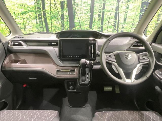 ソリオバンディット ハイブリッドＭＶ　両側電動ドア　純正９型ナビ　全周囲カメラ　衝突被害軽減システム　レーダークルーズ　禁煙車　コーナーセンサー　ＬＥＤヘッド　純正１５インチアルミ　オートハイビーム　車線逸脱警報　オートライト（2枚目）