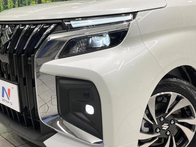 ソリオバンディット ハイブリッドＭＶ　両側電動ドア　純正９型ナビ　全周囲カメラ　衝突被害軽減システム　レーダークルーズ　禁煙車　コーナーセンサー　ＬＥＤヘッド　純正１５インチアルミ　オートハイビーム　車線逸脱警報　オートライト（12枚目）